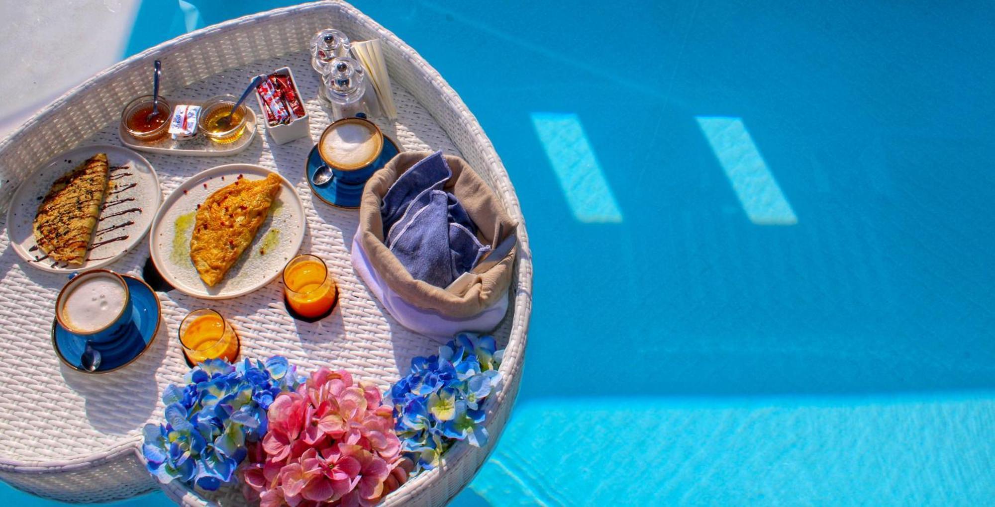 Panorama Suites & Spa - Adults Only Stomion  Bagian luar foto